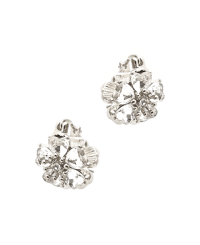 Crystal Flower Earring