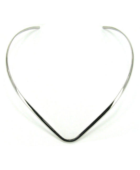 V Shape Half Dom Choker for Pendant