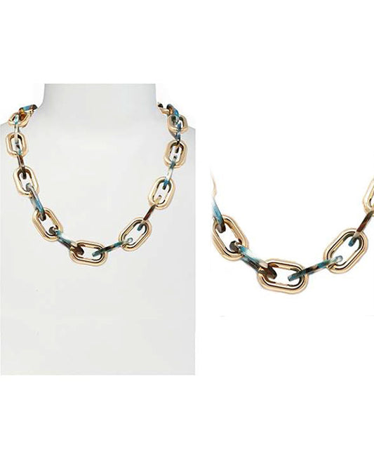 Acetate Chain Necklace