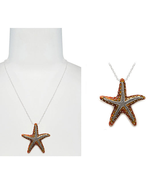 Sea Life Starfish Necklace