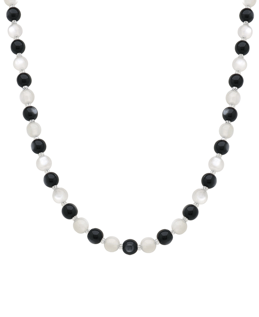 Cat Eye Bead Short Necklace