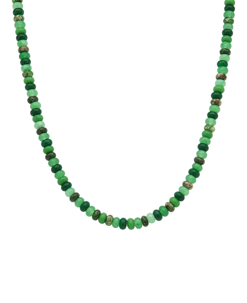 Multi Bead Short Necklace