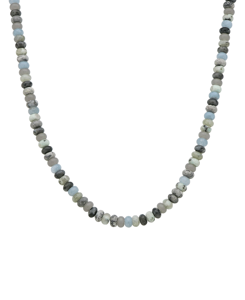 Multi Bead Short Necklace