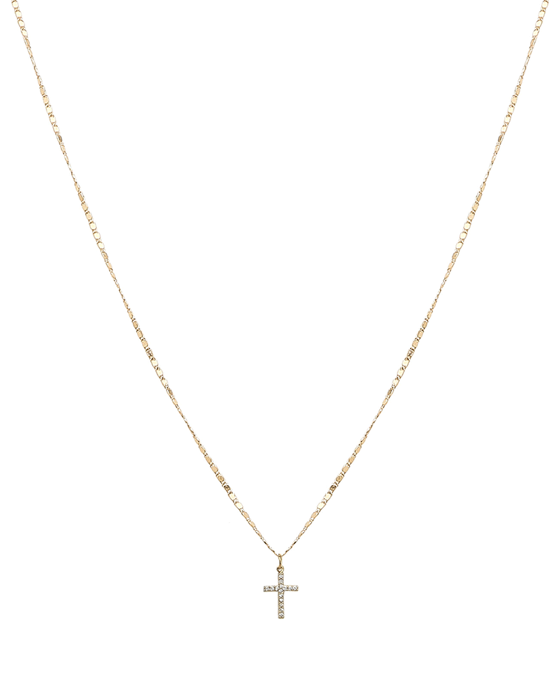 Cross Short Necklace