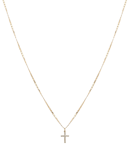 Cross Short Necklace