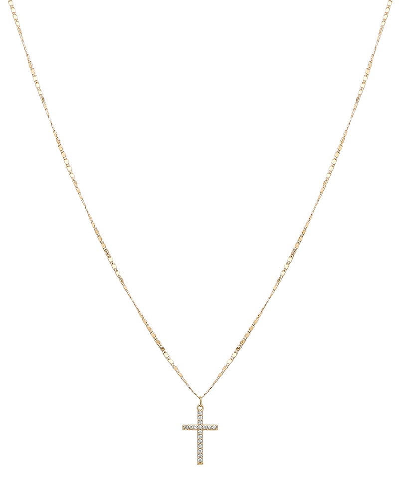 Cross Short Necklace