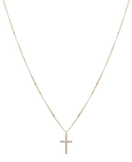 Cross Short Necklace