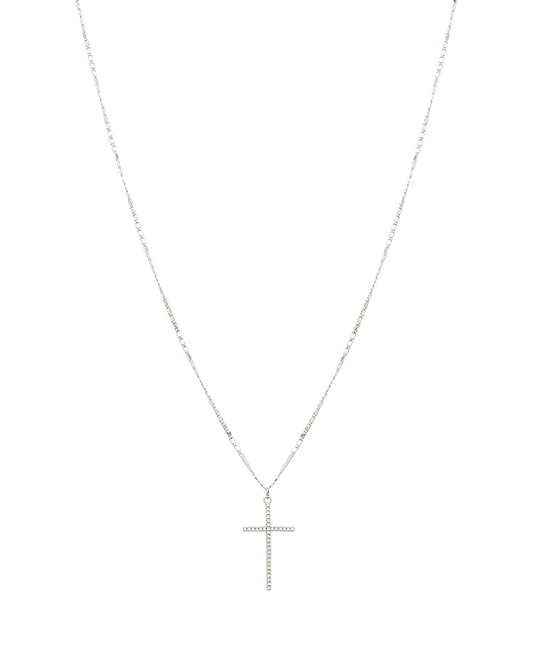 Cross Charm Short Necklace