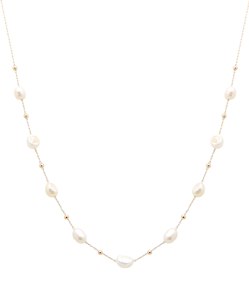 Fresh Water Pearl Short Necklace