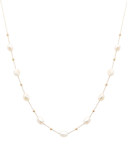 Fresh Water Pearl Short Necklace