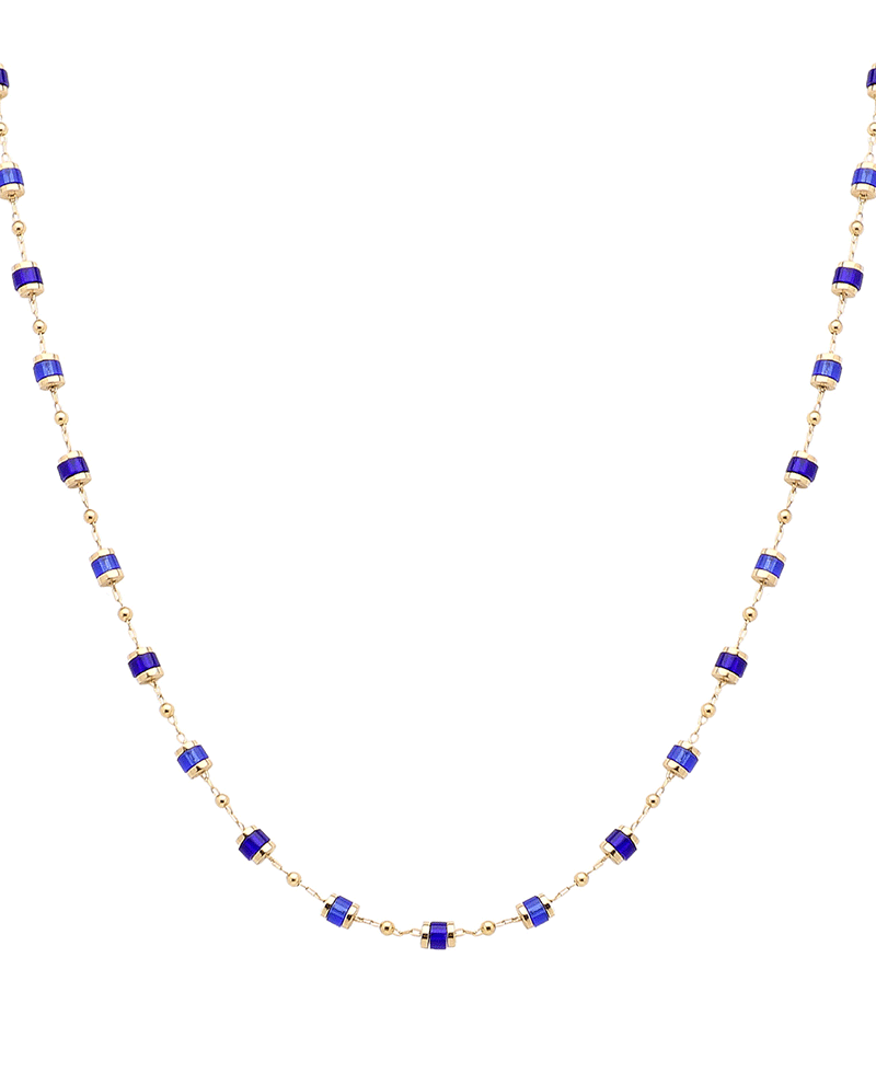 Multi Bead Short Necklace