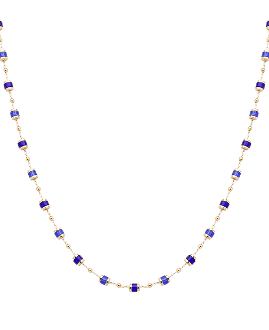 Multi Bead Short Necklace