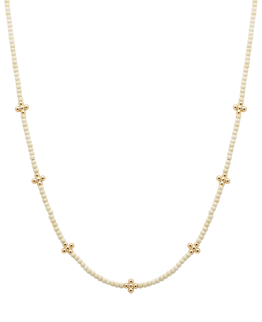 CCB Cross Stations Stone Short Necklace