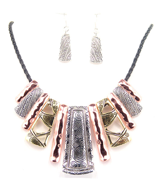 Designer Line Necklace Set