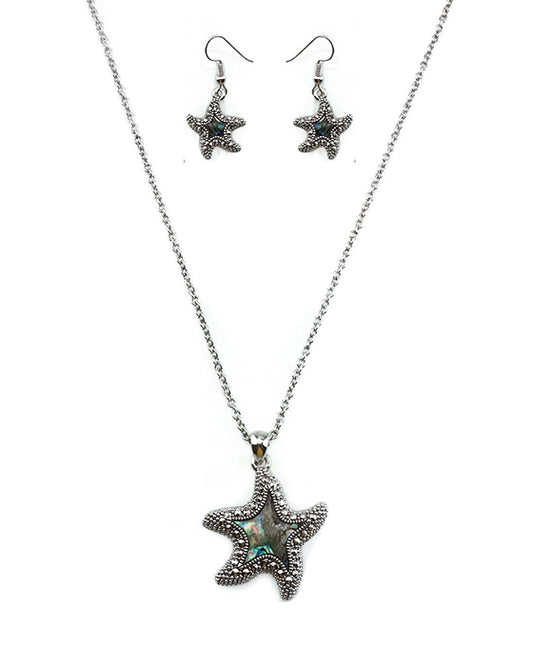 Starfish Necklace Set