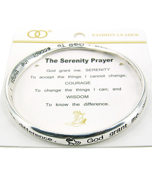 THE SERENITY PRAYER Twist Bangle