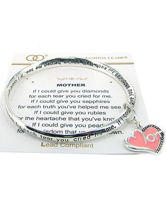 MOTHER'S PRAYER Twisted Bangle