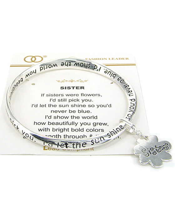 SISTER PRAYER Twist Bangle