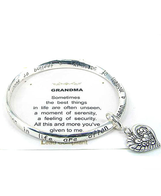 GRANDMA'S PRAYER Twist Bangle