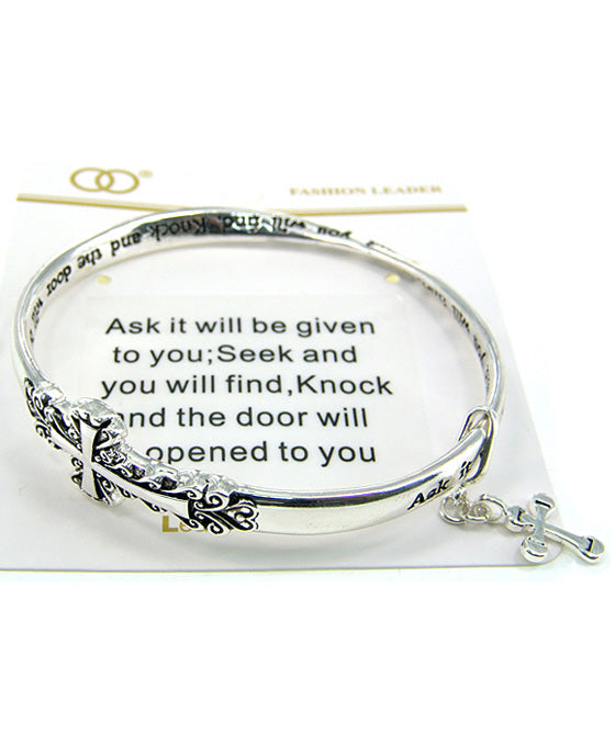 MATTHEW 7:7 Twisted Bracelet