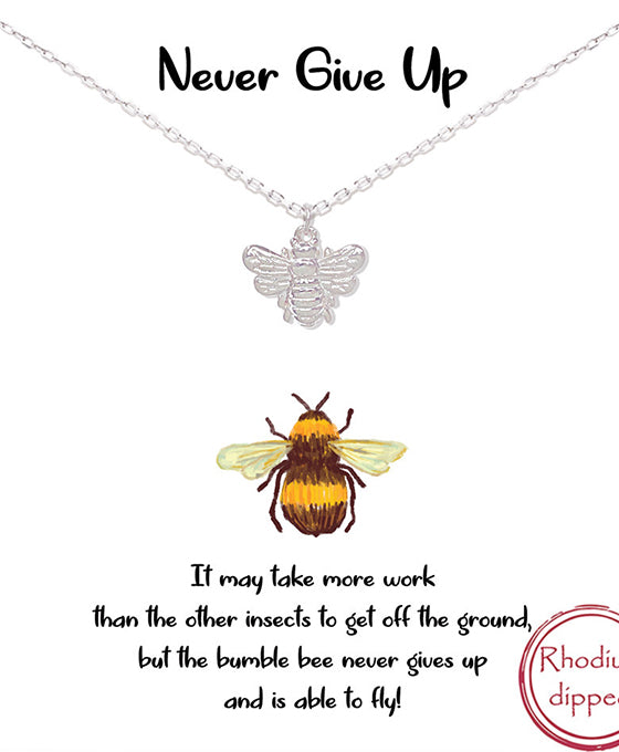 Bumble Bee Necklace