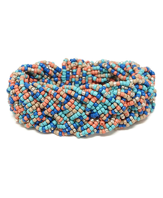 Seed Bead w/ Semi Stone Bracelet