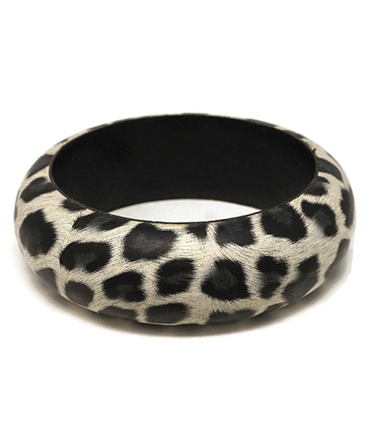 Leopard Print Bangle