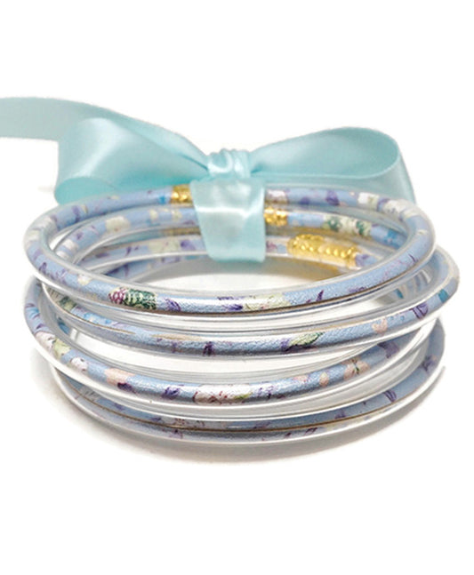 Jelly Tube w/ Patterned Bangle Set