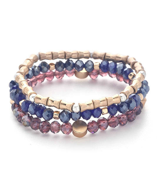 Multi Bead Stretch Bracelet