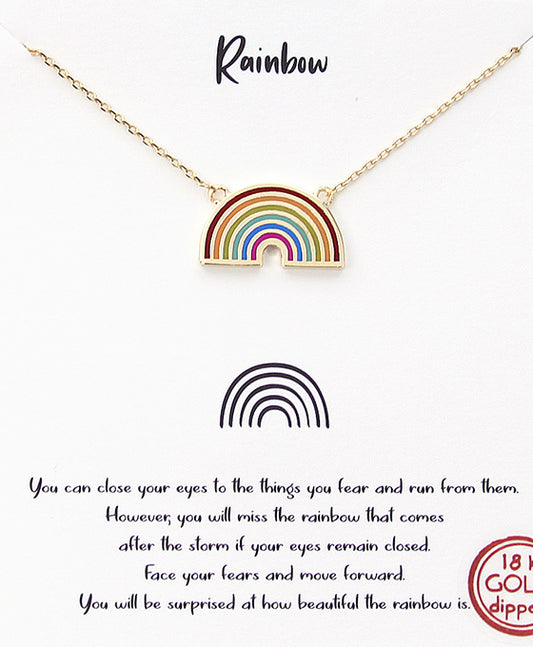 Rainbow Necklace