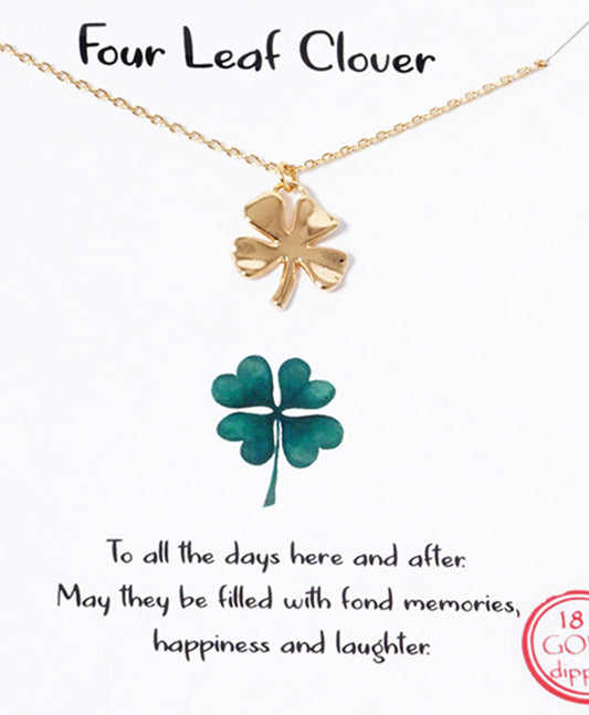 Clover Pendant Necklace