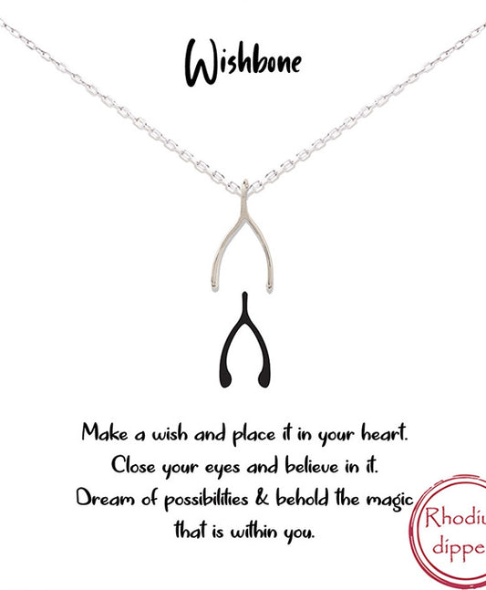 Wishbone Necklace