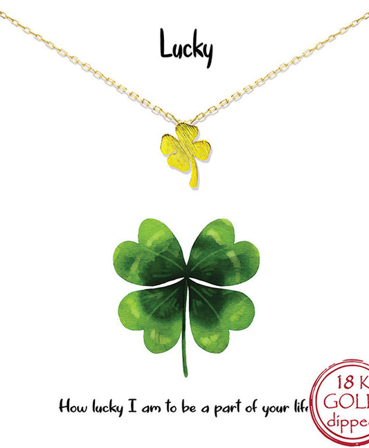 Four Leaf Clover Necklace