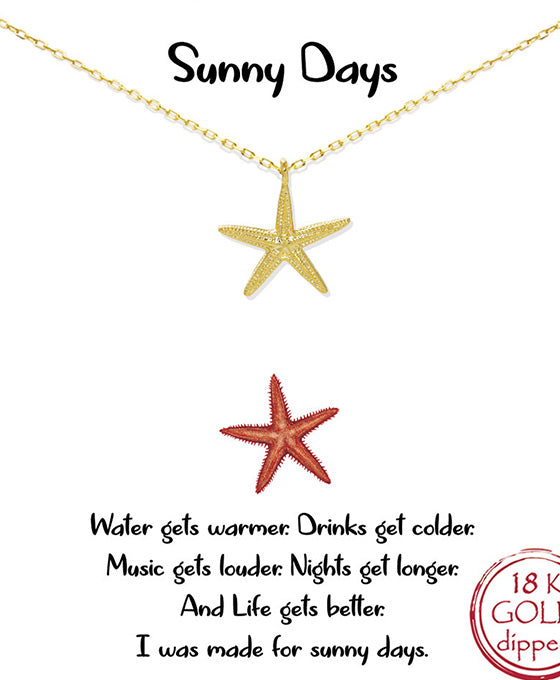 Starfish Necklace