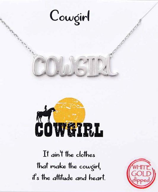 Cowgirl Necklace