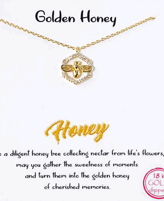 Bumble Bee Necklace