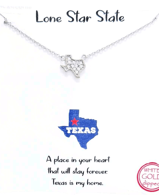 Texas CZ Necklace