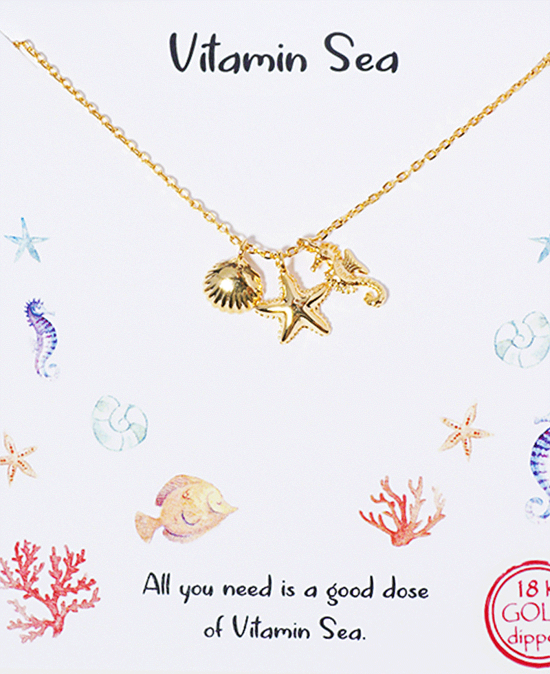 Sea Life Pendant Necklace