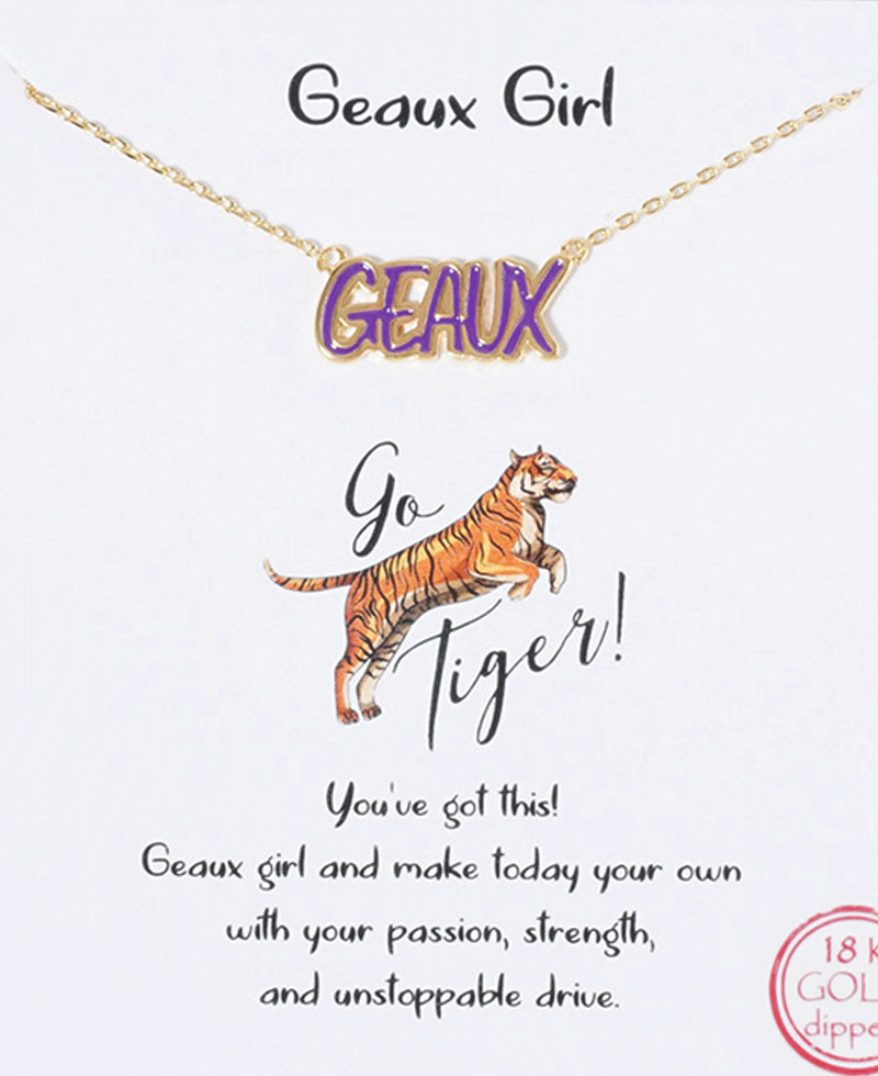 Geaux Epocy Necklace