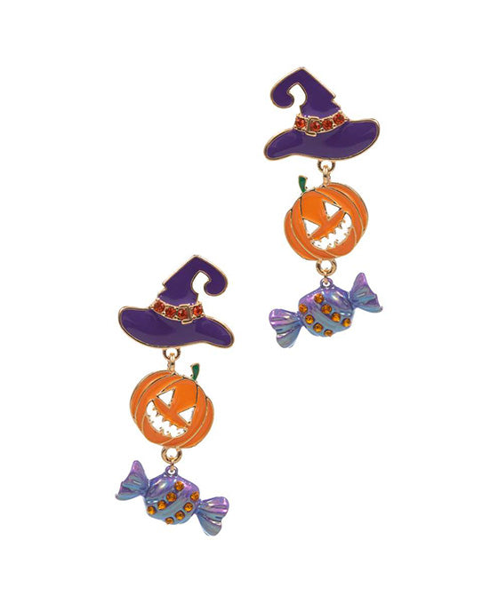 Halloween Post Earring