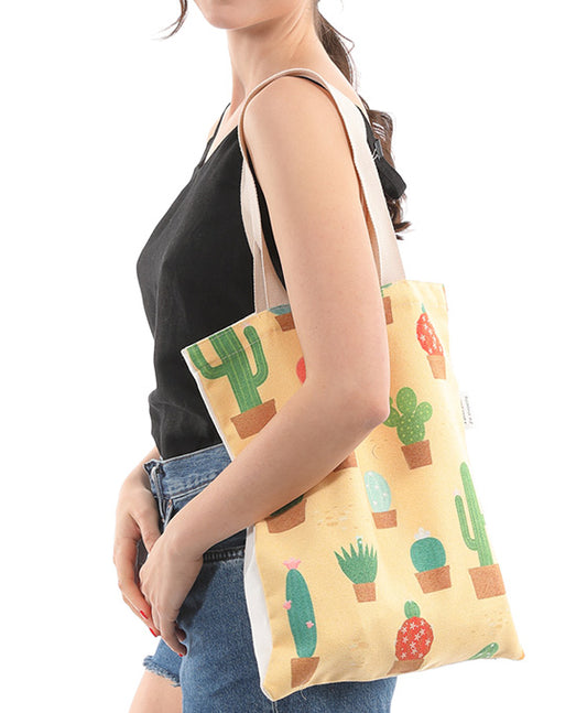 Cactus Print Bag