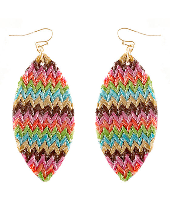 Raffia Multi Marquise Earring