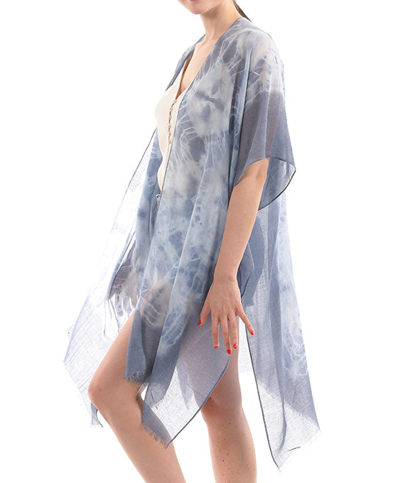 Tye Dye Poncho Kimono