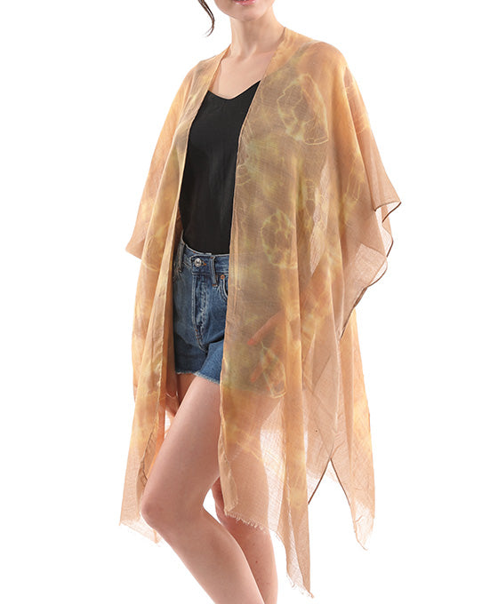 Tye Dye Poncho Kimono