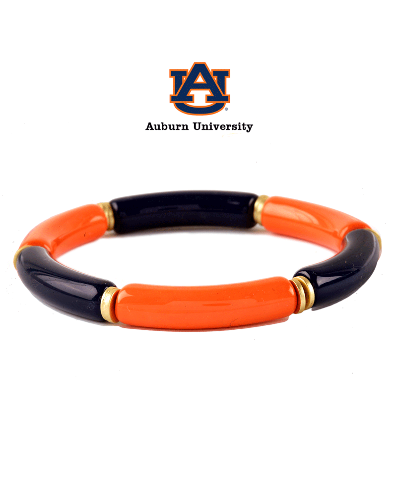 Acetate Pipe Gameday Elastic Bracelet