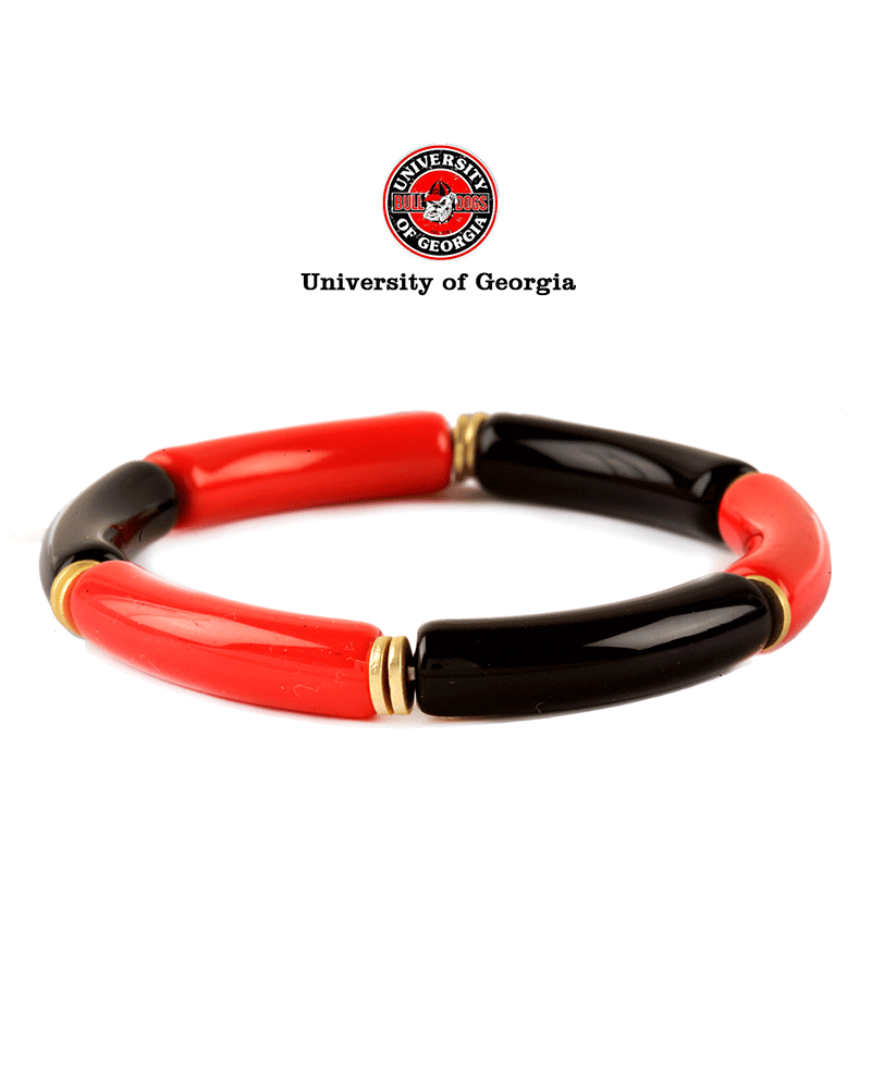 Acetate Pipe Gameday Elastic Bracelet