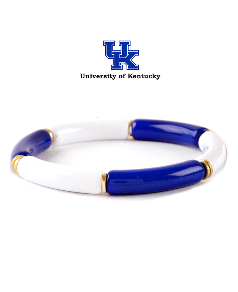 Acetate Pipe Gameday Elastic Bracelet