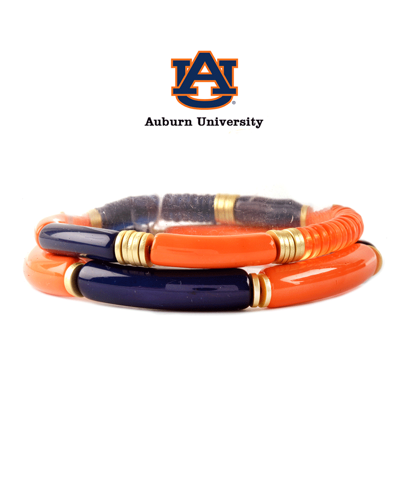 Acetate Pipe Gameday Stackable Bracelet