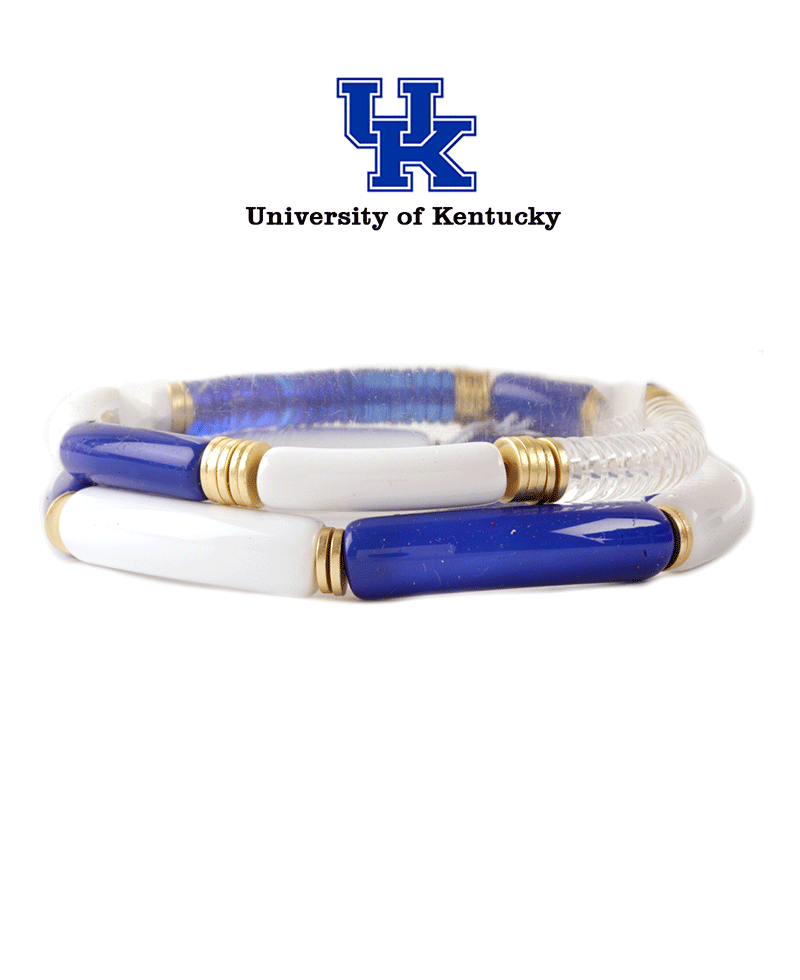 Acetate Pipe Gameday Stackable Bracelet