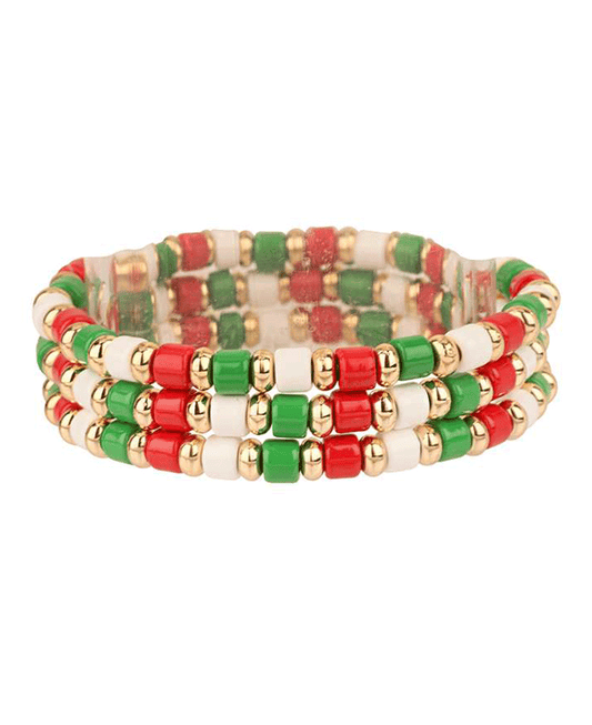 Christmas Metal Color Coating Bracelet